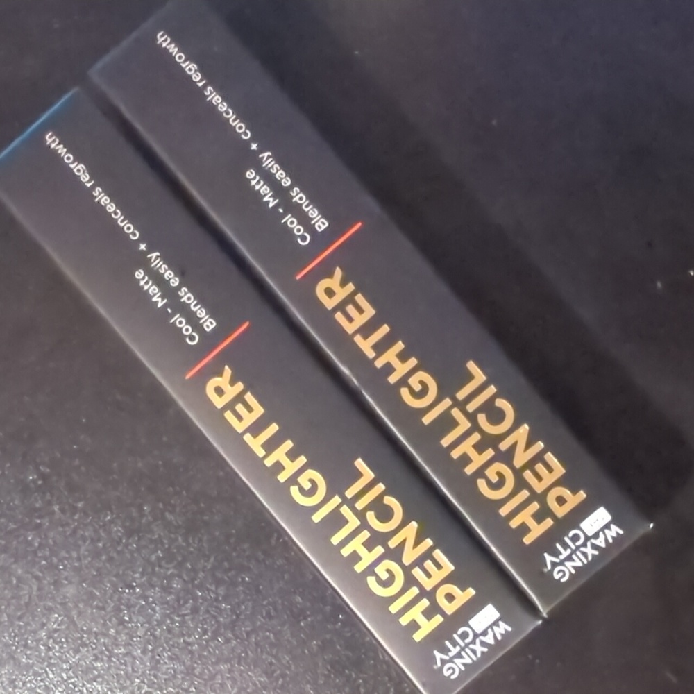 NIB Waxing The City Highlighter Pencils (2) - Cool Matte